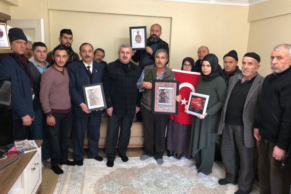 Çubuk Terör Mağdurları Derneğinden Şehit Yakınlarına Ziyaret