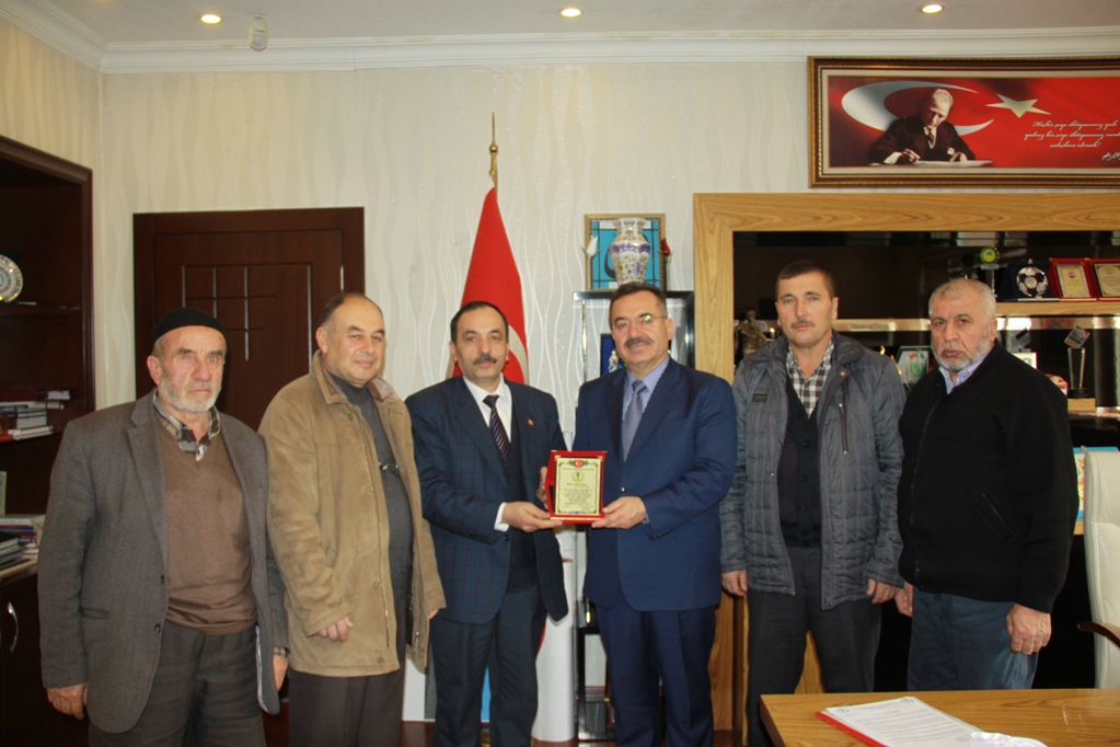 Terör Mağdurları Derneği'nden Başkan Acehan'a Teşekkür