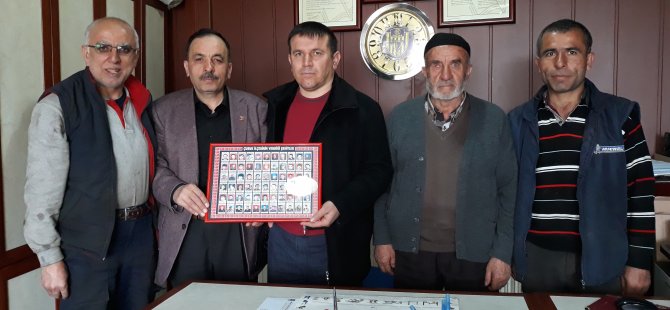 Başkan Avan'dan Çubuk Madeni ve Ağaç İşleri Odası Başkanı Koçak'a Ziyaret