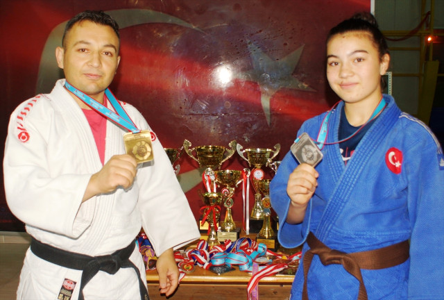 Judocu baba-kız milli takımda