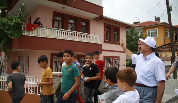 Çubuk'ta 'Sevgi Yürüyüşü' Düzenlendi