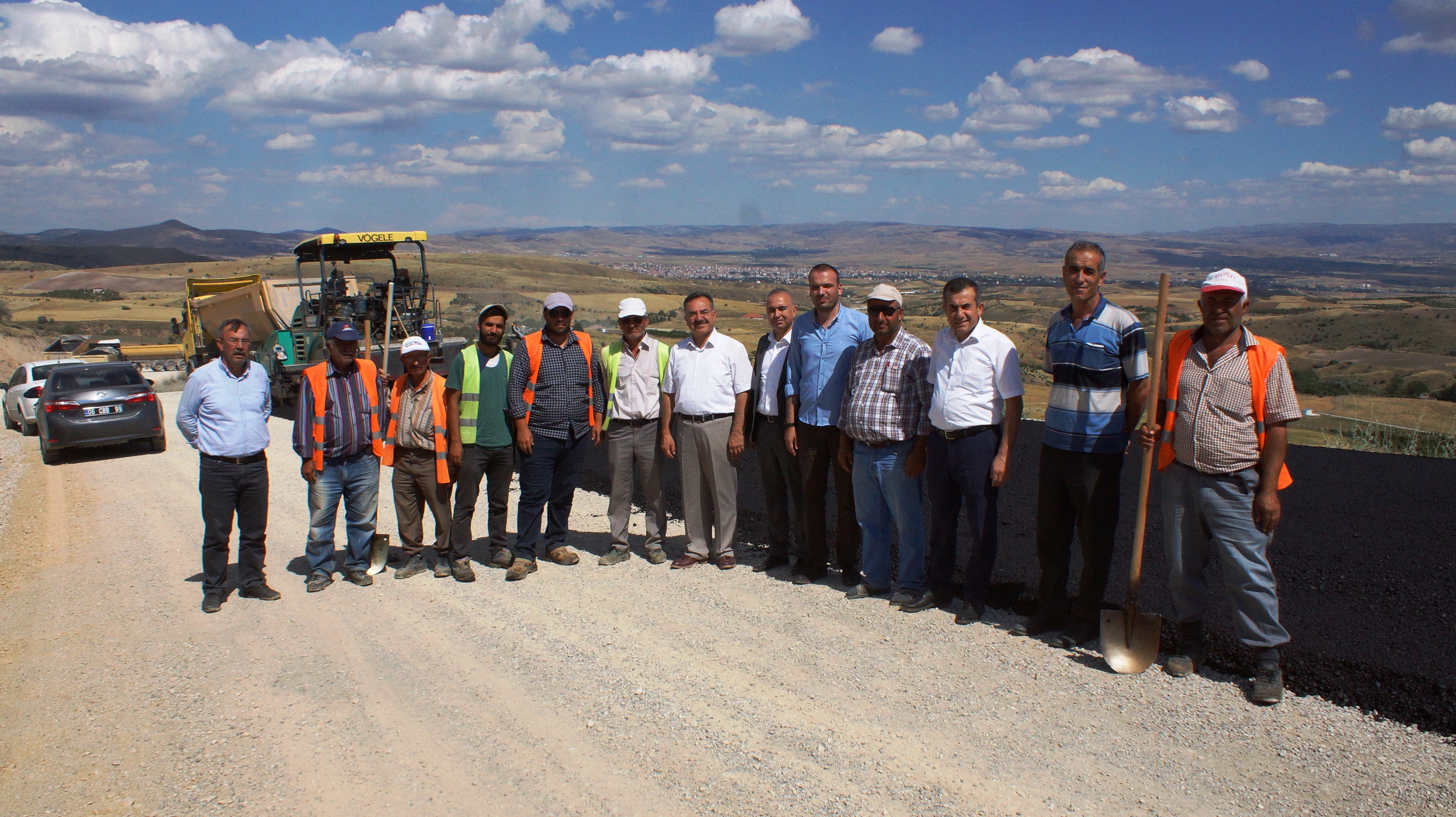 Çubuk'ta grup yollarına yatırım