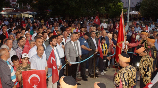 15 TEMMUZ ŞEHİTLERİMİZİ ANDIK...
