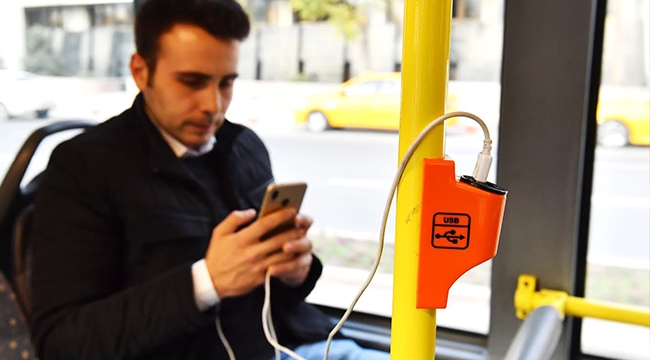 Ankara'da EGO Otobüslerinde Şarjı Dönemi...