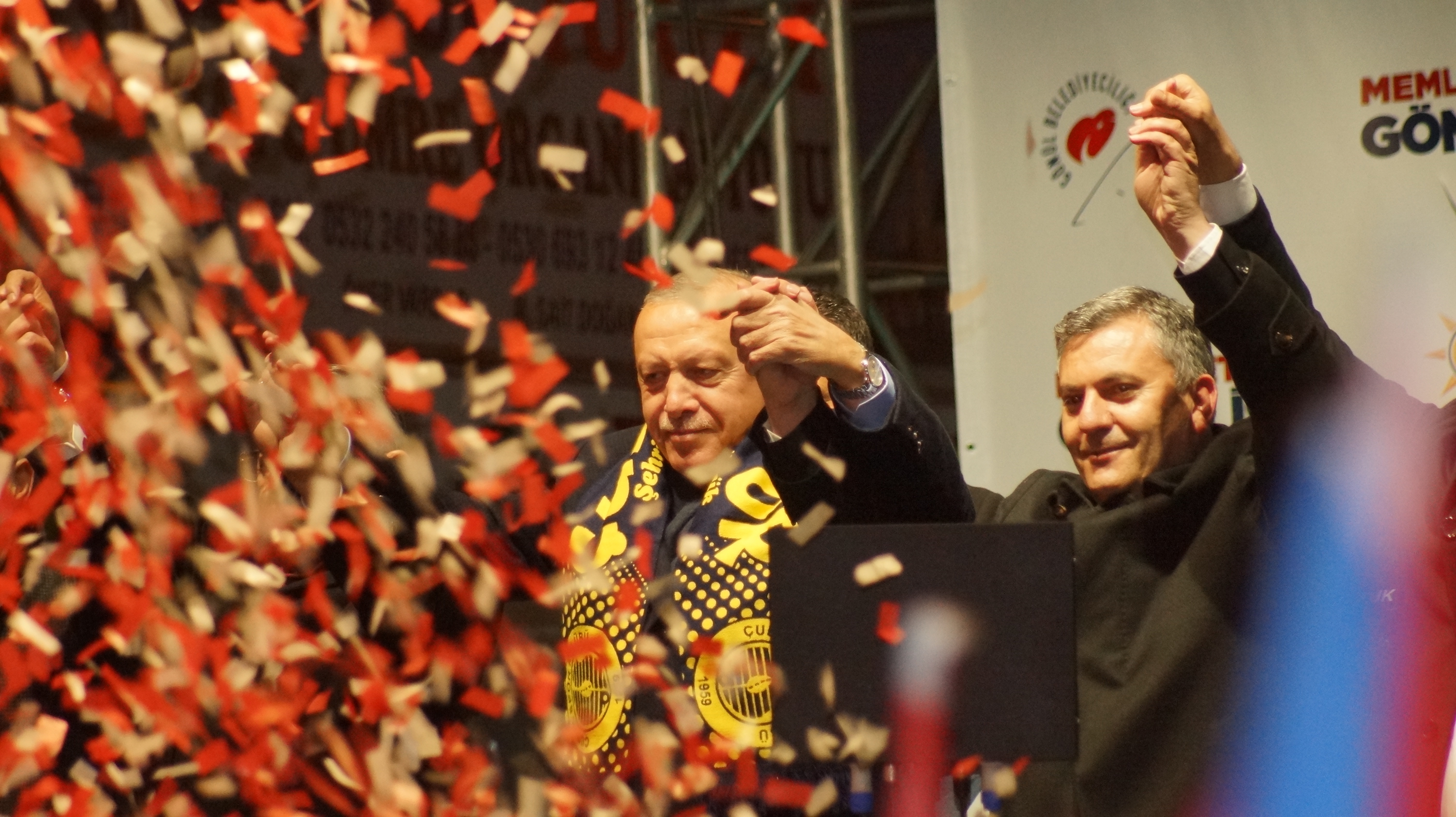 Çubuk Cumhurbaşkanı Recep Tayyip Erdoğan'ı Ağırladı