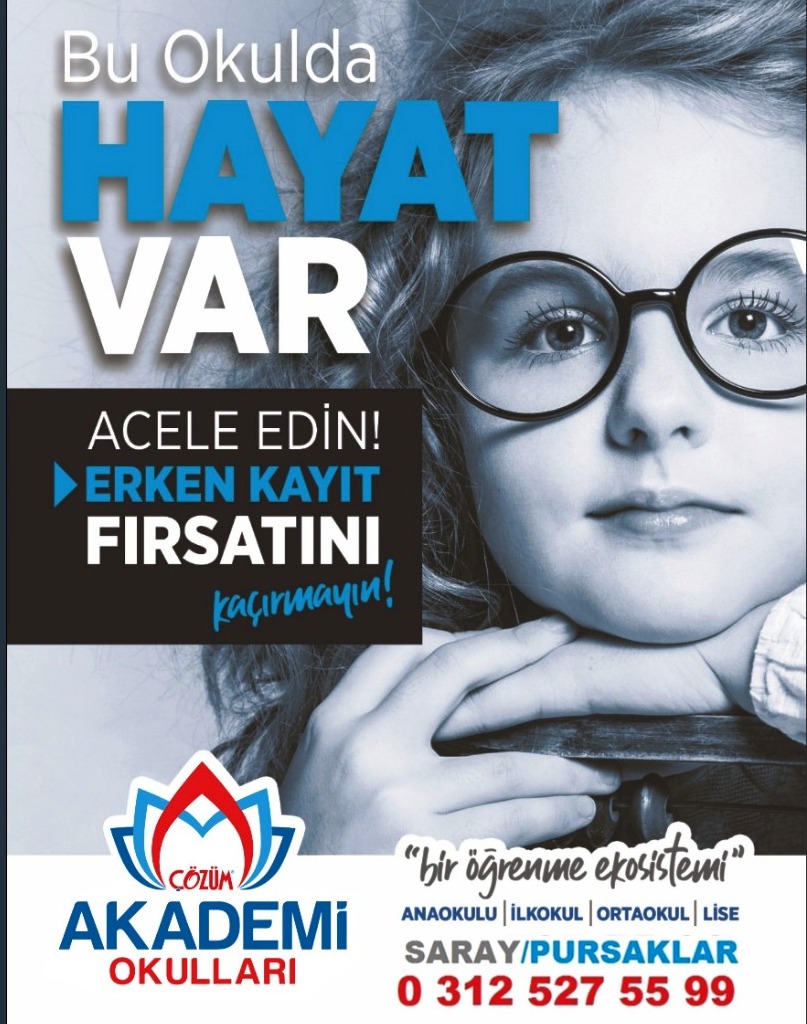 Pursaklar Çözüm Akademi Okullarında Erken Kayıt Avantajı Başladı