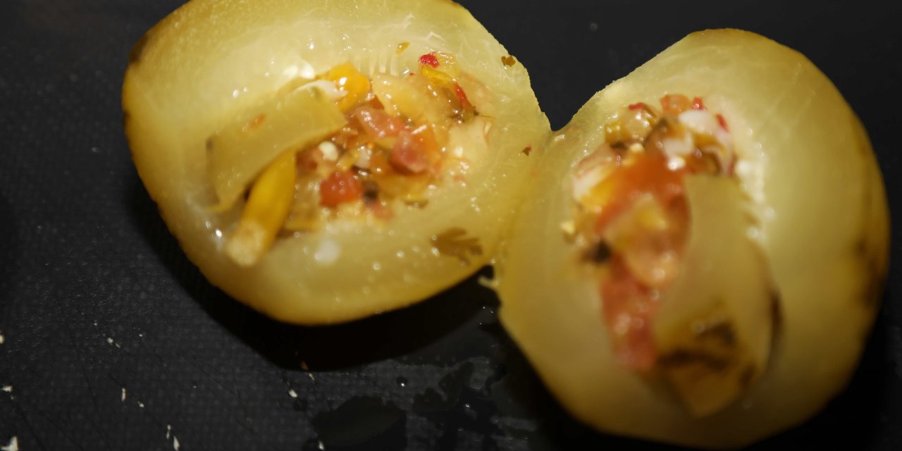 Ev Yapımı Dolma Kelek Turşusu