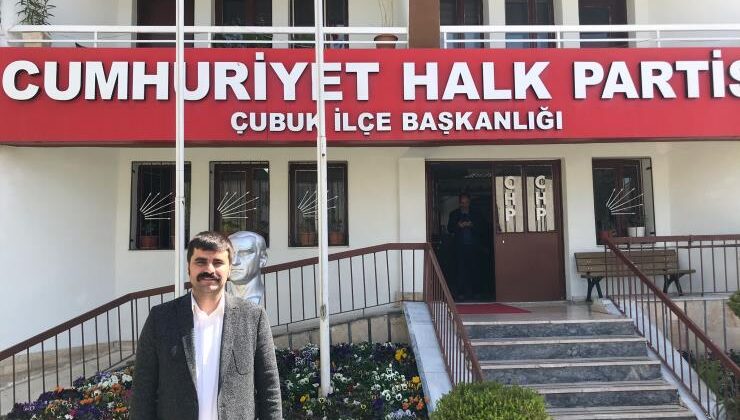 CHP Çubuk İlçe Başkanlığı’na Can Kaderoğlu atandı