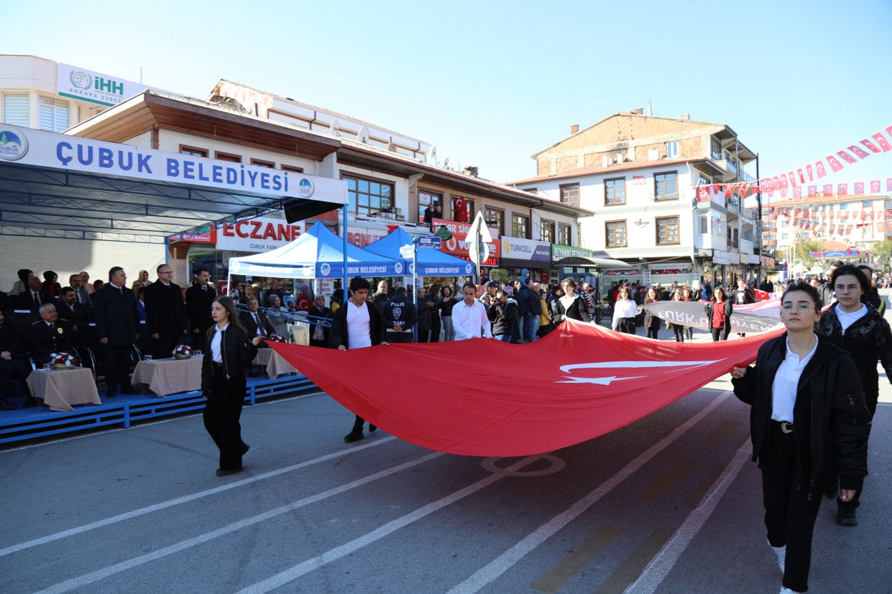 29 Ekim Cumhuriyet Bayramı Çubuk'ta kutlandı
