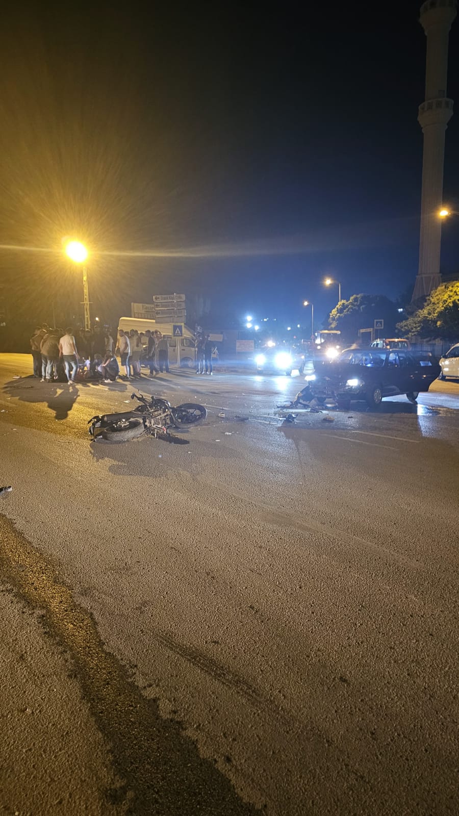 Çubuk'ta Motosiklet Kazası: 1 Ölüm, 1 Yaralı