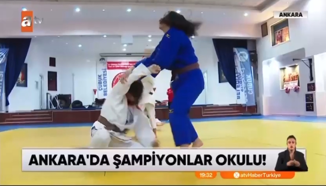 ATV ANA HABER'DE ÇUBUKLU JUDOCULARIN AVRUPA ZAFERİ