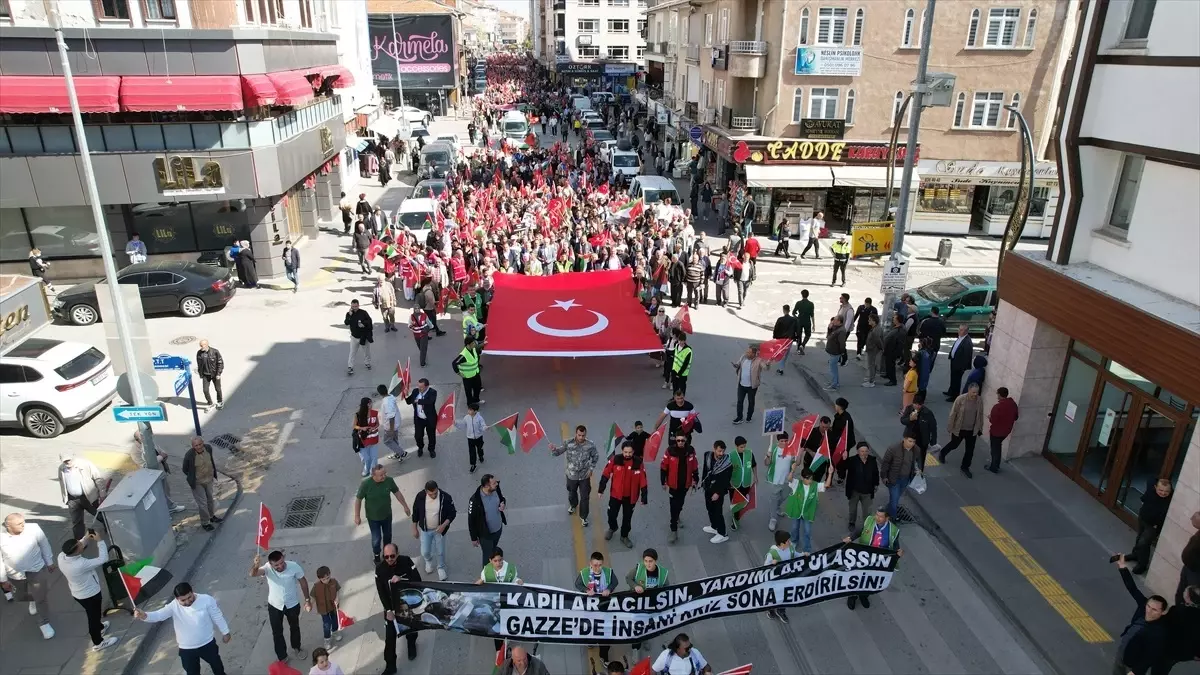 Çubuk, Gazze İçin “Tek Yürek” Oldu!
