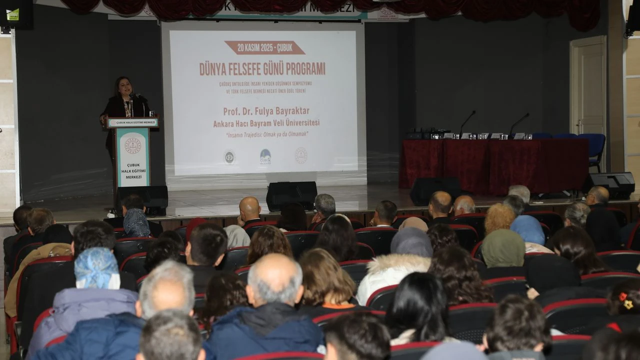 DÜNYA FELSEFE GÜNÜ ÇUBUK’TA KUTLANDI