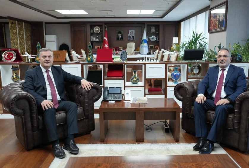 AYBÜ Rektörü Köseoğlu’ndan Başkan Demirbaş’a Ziyaret