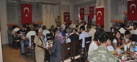 Şehit ve Gazi Aileleri İftarda Buluştu