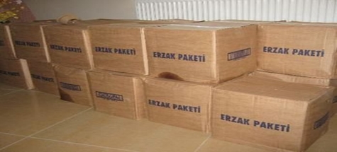 Ticaret Borsasından Erzak Yardımı