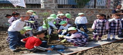 Uygulamalı Aile Meyve Bahçesin"de Meyveler Toplanıyor