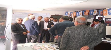 AK PARTİ İLÇE TEŞKİLATI’NDA DELEGE SEÇİMLERİ YAPILDI