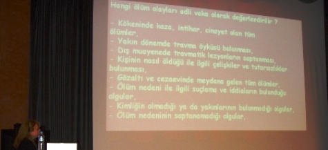 Çubuk'ta Adli Rapor Tanzimi Semineri
