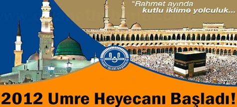 Umre kayıtları 2 Ocak'ta başlıyor