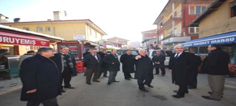 Özden, Meclis Üyeleri ile Çalışma Alanlarını Gezdi