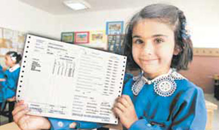 Çubuk'ta Engelli Öğrencilerin Karne Sevinci