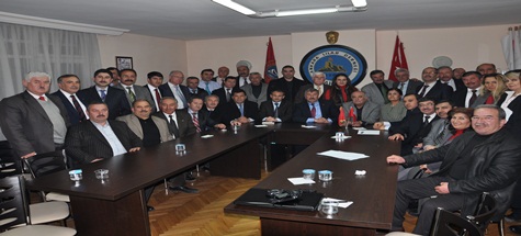 "AHİD" BAŞKAN AYANTAŞ'I KONUK ETTİ