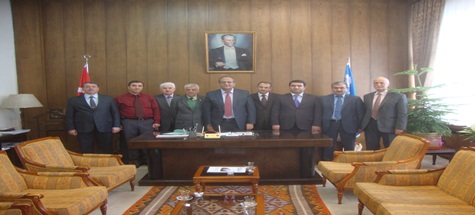 AHİD'den Prof.Dr.İ.Hakkı Ünal'a Ziyaret