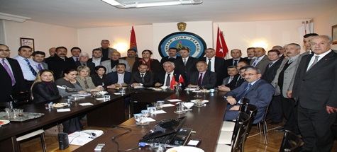 AHİD Başkan Özden'i Konuk Etti