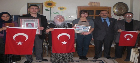 ŞEHİT YAKINLARINA ZİYARET