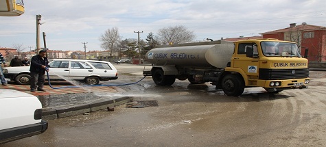 Çubuk Belediyesi'nden Bahar Temizliği
