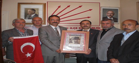 CHP İLÇEYE İADE-İ ZİYARET