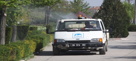 Mesire Alanları ve Parklar İlaçlandı