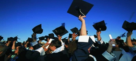 Gazi Üniversitesi Çubuk Yerleşkesinde Kep Töreni