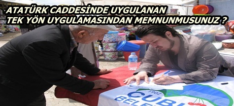 TEK YÖN UYGULAMASI HAKKINDA NE DÜŞÜNÜYORSUNUZ ?