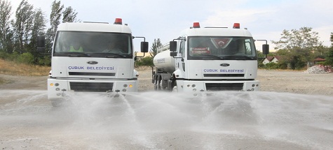 Büyükşehirden 2 Sulama Tankeri daha