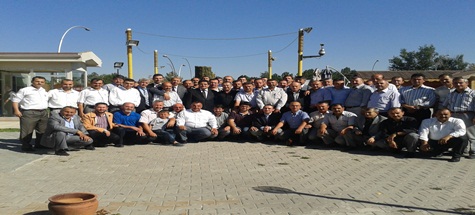 İLÇE MÜFTÜSÜNE VEDA YEMEĞİ