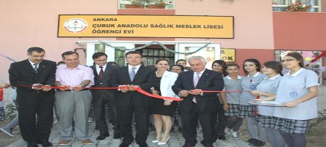 Çubuk'ta Kız Öğrenci Evi Açıldı