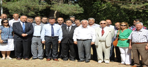 İLÇE MÜFTÜSÜNE VEDA YEMEĞİ