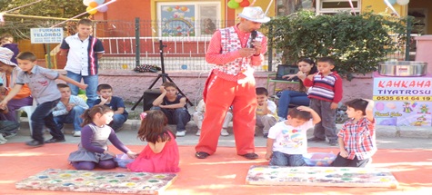 BAŞAKPINAR ANAOKULU ÖĞRENCİLERİ MORAL DEPOLADI