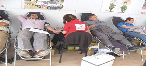 Kızılayı Çubuk'ta Kan Bağışı Kampanyası