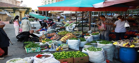 Köylü Pazarına Yoğun İlgi