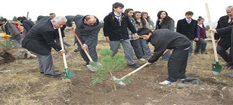 Çubuk’ta ‘Her Çocuk Bir Fidan Kampanyası’