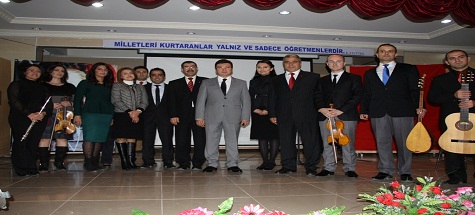 24 Kasım Öğretmenler Günü Kutlandı