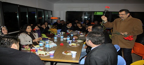 Çubuk’ta Öğretmenlere Çiğ Köfteli Kutlama