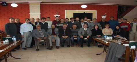 Vergi dairesi personeline veda yemeği