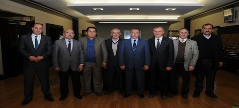 ÇUDEF'TEN BAŞKAN ÇETİN'E ZİYARET