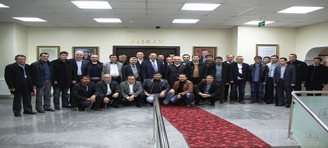 Özden, Müteahhitlerle İstişare Toplantısı Yaptı