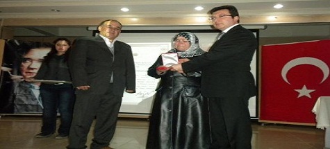 Çubuk'ta Şehitlik Beratı Tevdi Töreni