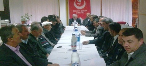 BBP İLÇEDE GÖREV DAĞILIMI